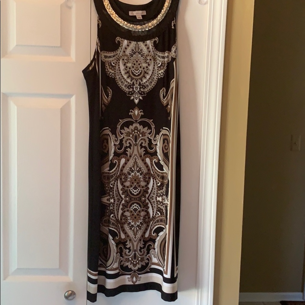 Dress barn sleeveless dress